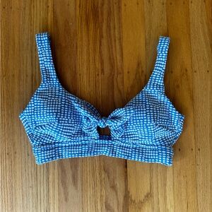AERIE Jaquard Bikini Top